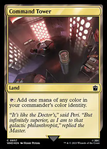 Command Tower - who Spoiler
