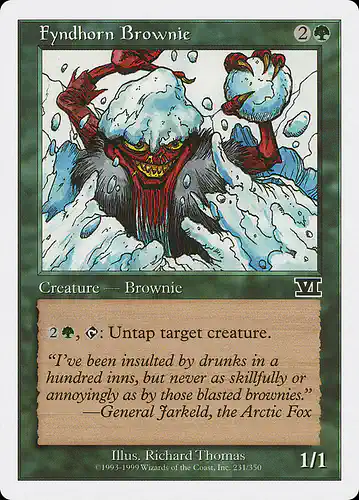 Fyndhorn Brownie - 6ed Spoiler