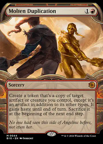 Molten Duplication - big Spoiler