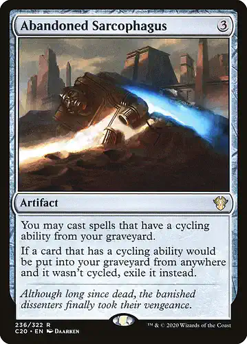 Abandoned Sarcophagus - c20 Spoiler