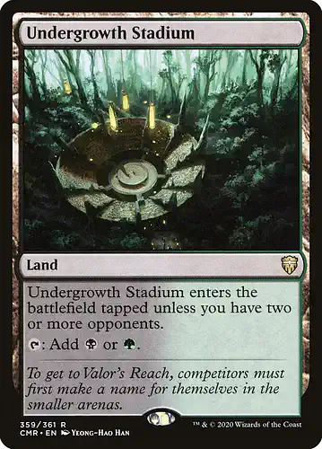 Undergrowth Stadium - cmr Spoiler