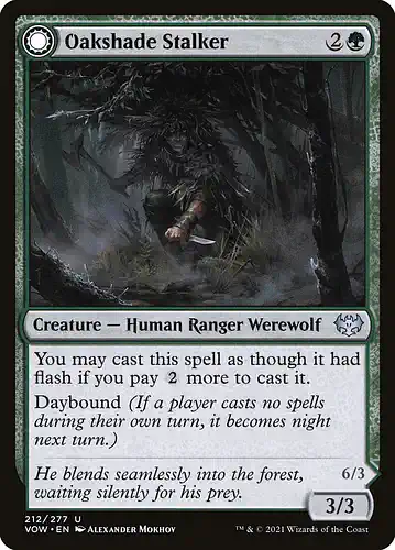 Oakshade Stalker - vow Spoiler