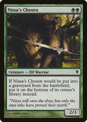 Nissa's Chosen - zen Spoiler