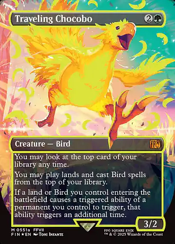 Traveling Chocobo - fin Spoiler