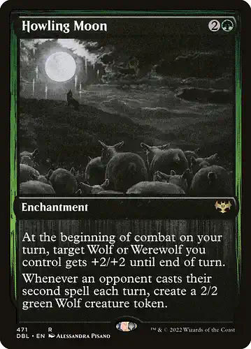 Howling Moon - dbl Spoiler