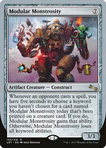 Modular Monstrosity - ust Spoiler