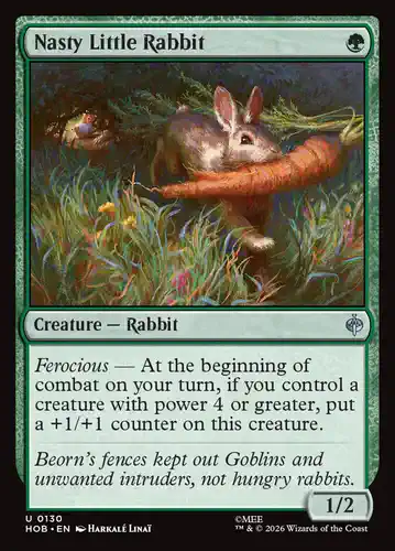 Nasty Little Rabbit - hob Spoiler