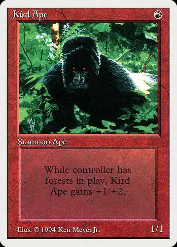 Kird Ape - sum Spoiler
