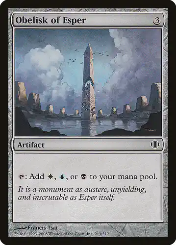 Obelisk of Esper - ala Spoiler