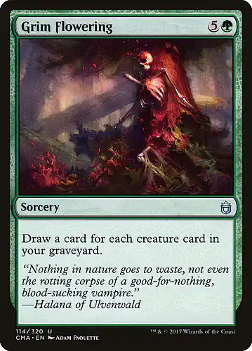 Grim Flowering - cma Spoiler