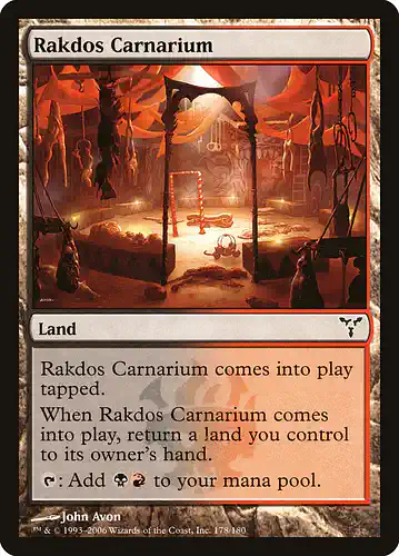 Rakdos Carnarium - dis Spoiler