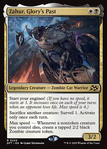 Zahur, Glory's Past - dft Spoiler
