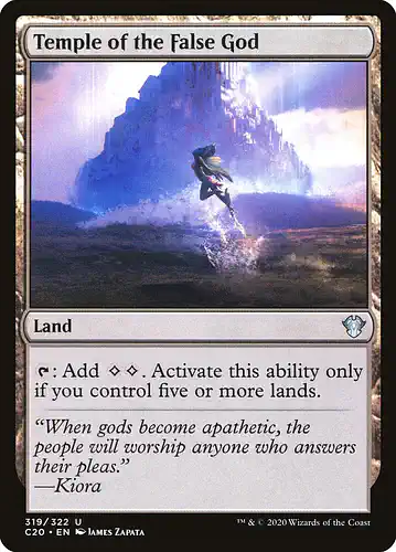 Temple of the False God - c20 Spoiler