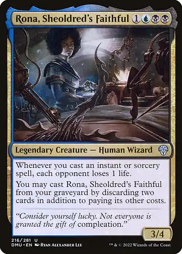 Rona, Sheoldred's Faithful - dmu Spoiler