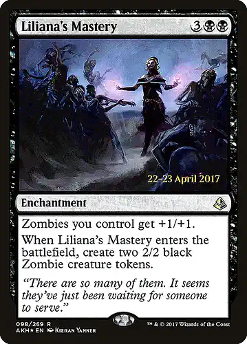 Liliana's Mastery - akh Spoiler
