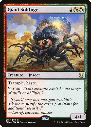 Giant Solifuge - ema Spoiler
