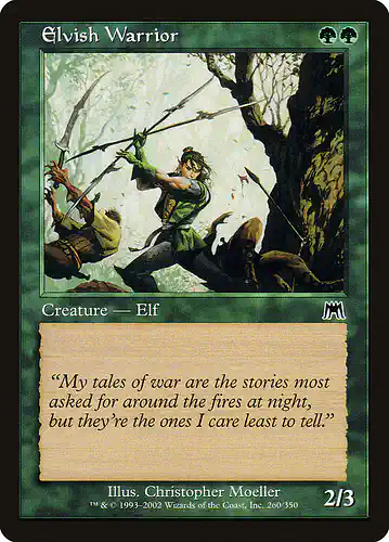 Elvish Warrior - ons Spoiler