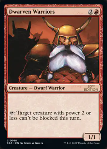 Dwarven Warriors - 30a Spoiler