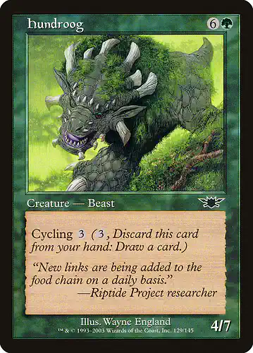 Hundroog - lgn Spoiler