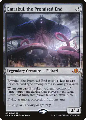 Emrakul, the Promised End - emn Spoiler