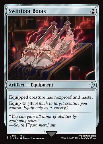 Swiftfoot Boots - fic Spoiler