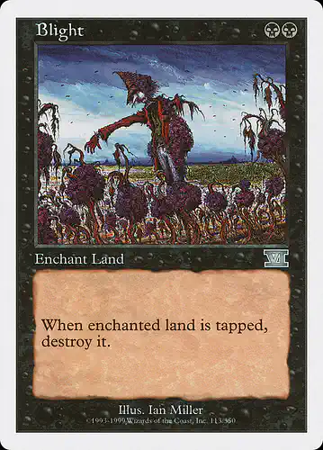 Blight - 6ed Spoiler