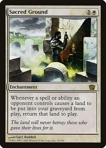 Sacred Ground - 8ed Spoiler
