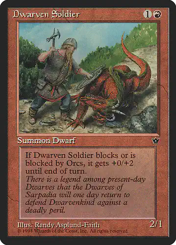 Dwarven Soldier - fem Spoiler