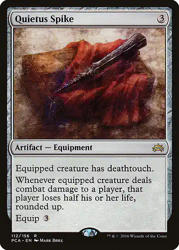 Quietus Spike - pca Spoiler
