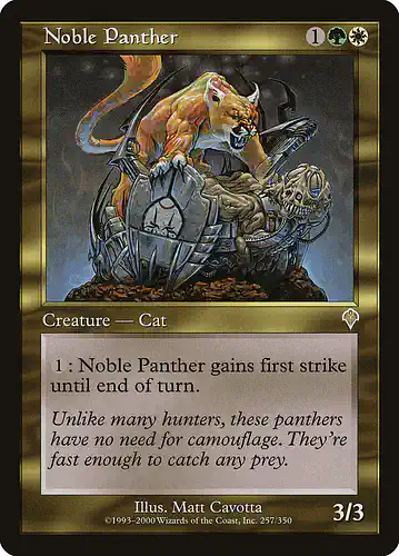 Noble Panther - inv Spoiler