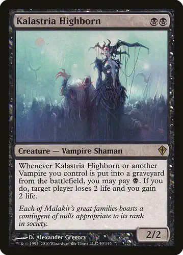 Kalastria Highborn - wwk Spoiler