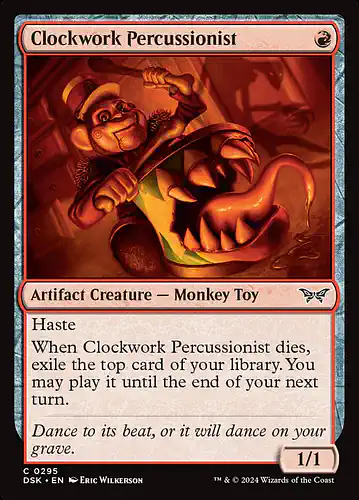 Clockwork Percussionist - dsk Spoiler