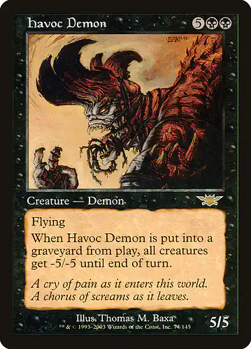Havoc Demon - lgn Spoiler