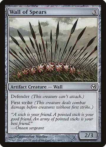 Wall of Spears - dpa Spoiler