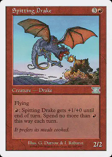 Spitting Drake - 6ed Spoiler