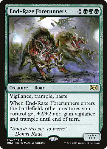 End-Raze Forerunners - rna Spoiler