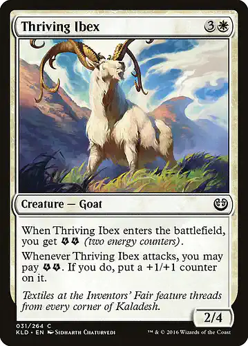 Thriving Ibex - kld Spoiler
