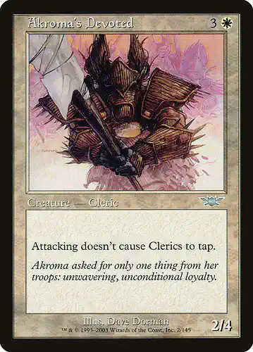 Akroma's Devoted - lgn Spoiler