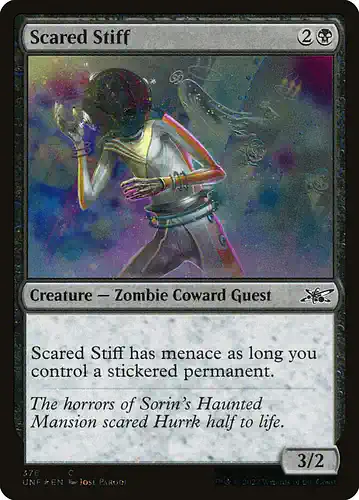 Scared Stiff - unf Spoiler