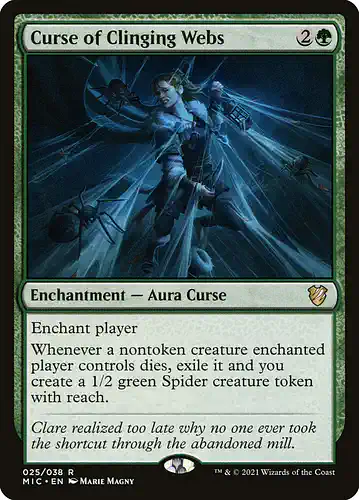 Curse of Clinging Webs - mic Spoiler