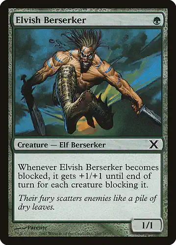 Elvish Berserker - 10e Spoiler