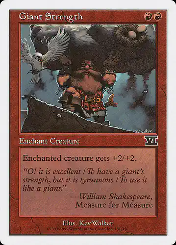 Giant Strength - 6ed Spoiler