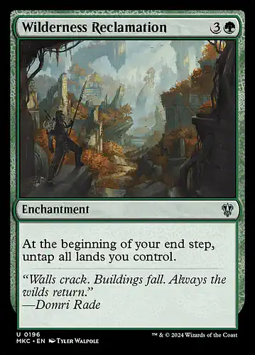 Wilderness Reclamation - mkc Spoiler