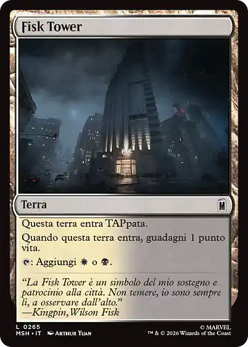 Fisk Tower - msh Spoiler