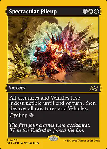 Spectacular Pileup - dft Spoiler