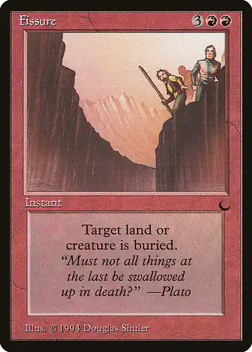 Fissure - drk Spoiler