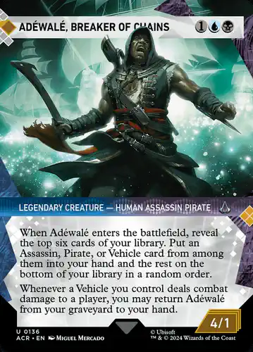 Adéwalé, Breaker of Chains - acr Spoiler