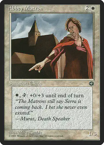 Abbey Matron - hml Spoiler