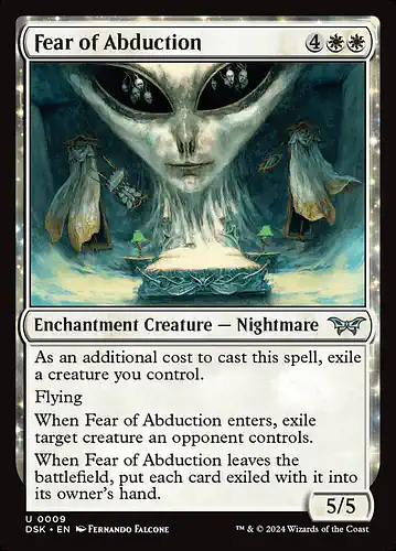 Fear of Abduction - dsk Spoiler