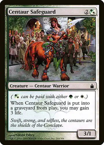 Centaur Safeguard - rav Spoiler